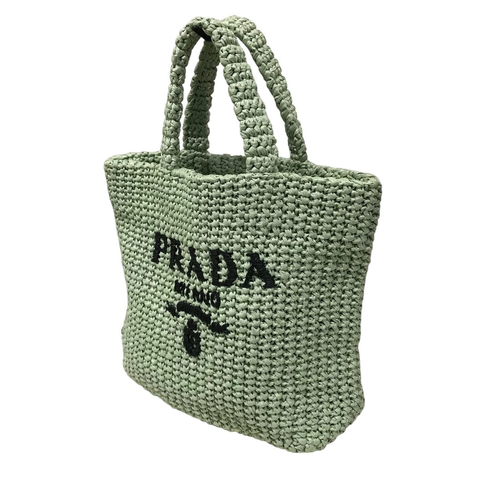 Prada Basket Bag Green